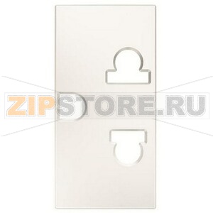 Розетка модульная EU/US стандарта, альпийский белый ABB 1078.80 