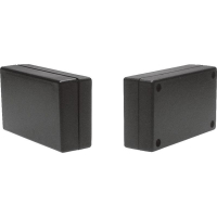 Корпус пластиковый 70x40x20 мм, черный, 1 шт TRU Components TC-2744 SW203