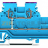 Double-deck terminal block; 4-conductor through terminal block; N; suitable for Ex i applications; internal commoning; conductor entry with violet marking; for DIN-rail 35 x 15 and 35 x 7.5; 1.5 mm; CAGE CLAMP®; 1,50 mm; blue Wago 279-509 - Double-deck terminal block; 4-conductor through terminal block; N; suitable for Ex i applications; internal commoning; conductor entry with violet marking; for DIN-rail 35 x 15 and 35 x 7.5; 1.5 mm; CAGE CLAMP®; 1,50 mm; blue Wago 279-509