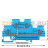 Double-deck terminal block; 4-conductor through terminal block; N; suitable for Ex i applications; internal commoning; conductor entry with violet marking; for DIN-rail 35 x 15 and 35 x 7.5; 1.5 mm; CAGE CLAMP®; 1,50 mm; blue Wago 279-509 - Double-deck terminal block; 4-conductor through terminal block; N; suitable for Ex i applications; internal commoning; conductor entry with violet marking; for DIN-rail 35 x 15 and 35 x 7.5; 1.5 mm; CAGE CLAMP®; 1,50 mm; blue Wago 279-509