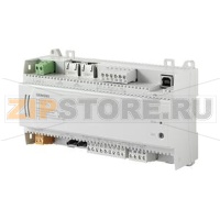 DXR2.E12PX-102A - Компактный контроллер, BACnet/IP, 24 V, корпус DIN, 1 DI, 2 UI, 2 AO, 6 тиристорных выходов, датчик давления, 60 точек Siemens DXR2.E12PX-102A