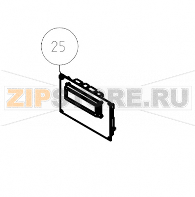 Logica IM6 display blu Imesa LM 23             Logica IM6 display blu Imesa LM 23Запчасть на сборочном чертеже под номером: 25Название запчасти на итальянском языке: Logica IM6 display blu Imesa LM 23