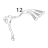 Print head harness Toshiba TEC B-852-TS22-QP-R