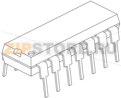 Микроконтроллер встроенный, PDIP-14, 8 Бит, 20 МГц, I/O 11 Microchip Technology PIC16F505-I/P 