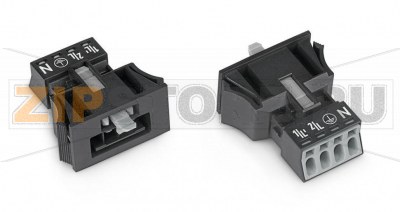 Защелкивающийся штекер; 4-пол.; Код. A; 1,50 mm; черные Wago 890-714 Protected against mismating and maintenance-freePush-in CAGE CLAMP® spring pressure connection technology allows solid conductors to be simply pushed into a unit.Low profile with 4.4 mm pole spacingWhen assembled, the installation connectors comply with IP40 and are suitable for easily accessible areas....