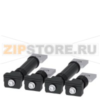 rear connection stud flat 4 units accessory for: 3VA6 150/250 Siemens 3VA9244-0QE00