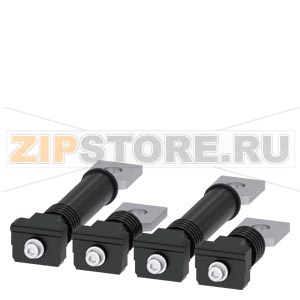 rear connection stud flat 4 units accessory for: 3VA6 150/250 Siemens 3VA9244-0QE00 