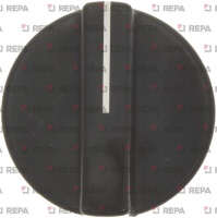 ЧЁРНАЯ РУЧКА ПОТЕНЦИОМЕТРА Ø 45 ММ