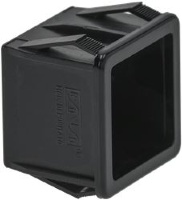 КОРПУС КВАДРАТНОЙ КНОПКИ, ЧЕРНЫЙ