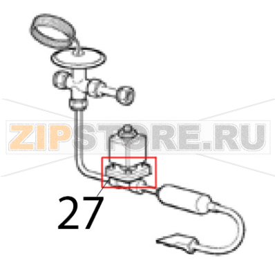 Hot gas valve body Scotsman MAR 78 SPLIT Hot gas valve body Scotsman MAR 78 SPLITЗапчасть на деталировке под номером: 27
