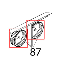 Ventola D=196, H=61, 38 pale, inox dado M8 Unox XB 403