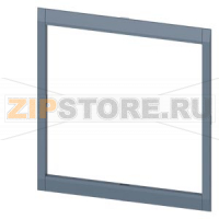 Cover frame for door cut-out 200,3 x 193,8 mm (W x H) accessory for: circuit breaker 3 pole 3VA55/65/66 with access to TMTU/ETU Siemens 3VA9583-0SB20