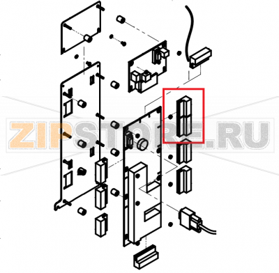 Plug, direct, 10-pin RM 3.5 mm P3 ZEC 1 CONVOTHERM OES 10.10   Plug, direct, 10-pin RM 3.5 mm P3 ZEC 1 CONVOTHERM OES 10.10Запчасть на сборочном чертеже под номером: 368Название запчасти на английском&nbsp;языке: Plug, direct, 10-pin RM 3.5 mm P3 ZEC 1 CONVOTHERM OES 10.10