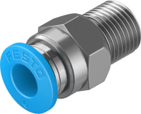 Штуцер с цанговым соединением Festo QS-1/8-6-100