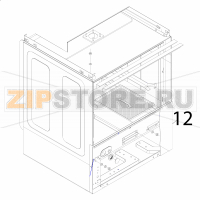 Front panel without door Fagor FI-48