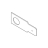 Linguetta maschio piana 6,3 d=5,2 Saeco Royal Classic