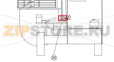 Bowl presence rod  Sigma BM 20 Bowl presence rod&nbsp;BM 20Запчасть на сборочном чертеже под номером: 20Название запчасти Sigma на итальянском языке: Bowl presence rod Sigma BM 20