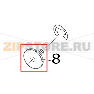 Idler gear B Toshiba TEC B-852-TS12-CN Idler gear B Toshiba TEC B-852-TS12-CNЗапчасть на деталировке под номером: 8