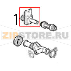 Raccordo in plastica entrata acqua Scotsman MF 46 WS Raccordo in plastica entrata acqua Scotsman MF 46 WSЗапчасть на деталировке под номером: 1