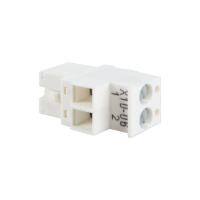 Штекер двухконтактный Weishaupt X10-06