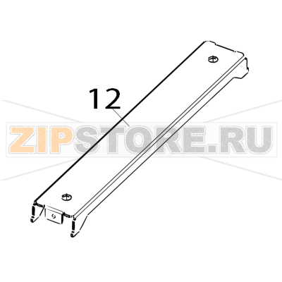 Supply holder base plate Toshiba TEC B-852-TS12-CN Supply holder base plate Toshiba TEC B-852-TS12-CNЗапчасть на деталировке под номером: 12