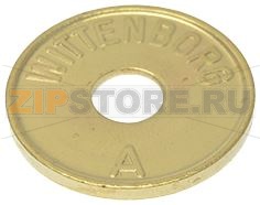 ЖЕТОН WITTENBORG ø 21,5x5,9x1,7 мм 