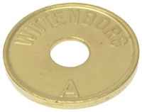 ЖЕТОН WITTENBORG ø 21,5x5,9x1,7 мм