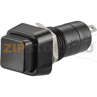 Кнопка 250 В/AC, 1.5 А, 1 x выкл/вкл, без фиксации, 1 шт TRU Components TC-R13-23A-05BK 