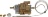 THERMOSTATIC TAP 25ST 100-300°C