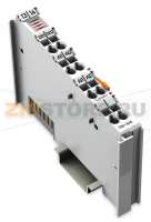 2-канальный контроль уровня вибрации / состояния подшипников VIB I/O; светло-серые Wago 750-645
