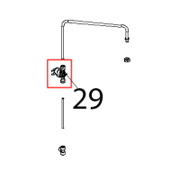 Elettrovalvola H20, 1 via rid. Unox XBC 604P
