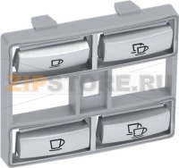 PUSH-BUTTON PANEL MEMBRANE 4-BUTTON