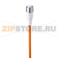 Кабель с разъемом М12 Omron Y92E-S12PP4S 10M