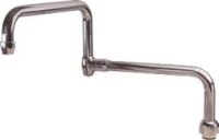 Double spout Ø25 L.300+300 for LCA