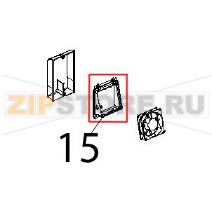 Supporto ventola raffreddamento CT-BT Unox XBC 905 Supporto ventola raffreddamento CT-BT Unox XBC 905Запчасть на деталировке под номером: 15