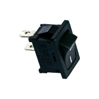 Переключатель клавишный 250 В/AC, 10 А, 1 x вкл/выкл, 1 шт TE Connectivity 1-1571076-0