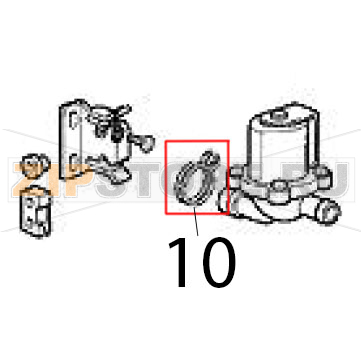 Purge valve Scotsman MV 600 Purge valve Scotsman MV 600Запчасть на деталировке под номером: 10
