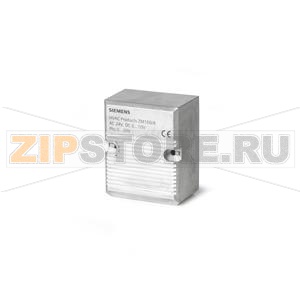 ZM100/A - Клемная коробка для управления клапанами с магнитными приводами, AC 24 В, DC 0...10 В / 0...20 В Phs Siemens ZM100/A 