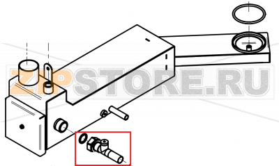 Bypass measuring pipe P3 with fixing accessories CONVOTHERM OES 10.10  Bypass measuring pipe P3 with fixing accessories CONVOTHERM OES 10.10Запчасть на сборочном чертеже под номером: H006Название запчасти на английском&nbsp;языке:&nbsp;Bypass measuring pipe P3 with fixing accessories CONVOTHERM OES 10.10