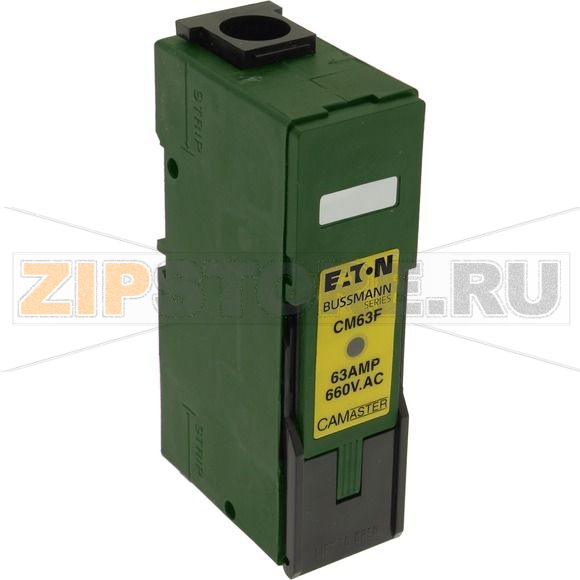 Держатель предохранителей, 63 A, AC 690 В, BS88/A3, 1P, BS Eaton 63A GREEN FUSEHOLDER 