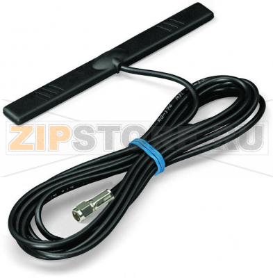 Self-adhesive antenna; with 2.5m cable and SMA straight plug; GSM/ UMTS/ LTE/ Bluetooth®/ WLAN; 699-960, 1710-2690 MHz Wago 758-961 