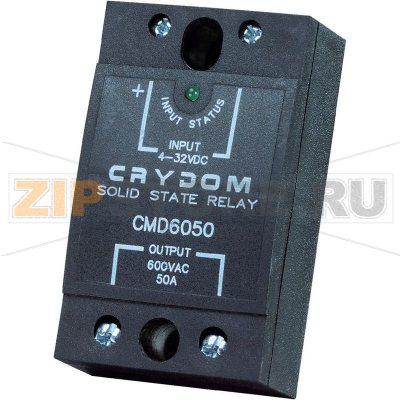 Реле твердотельное 50 А, 660 В/AC, 1 шт Crydom CMD6050 