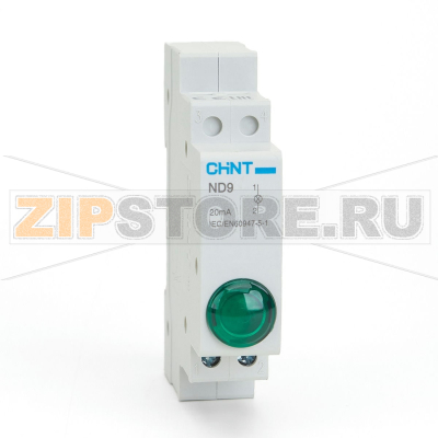 Индикатор 24 В, зеленый Chint ND9-1/G 