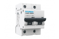 Выключатель автоматический модульный 80 А, 2 полюса, 4.5 кА Hyundai Electric HGD100S2PMDS0000C00080_C