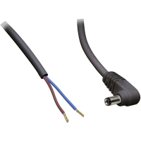 Гнездо низковольтное 2.5 мм, 5.5 мм, 1 м, 1 шт TRU Components TC-2511292