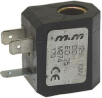 BOBINA M&amp;M 12Vdc M274-048 10W