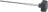 BLADE COVER T/ROD SHAFT 204 mm PITCH M6