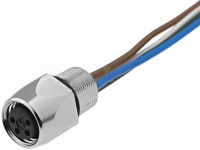 Разъем M8, 4 А, 0.5 м, 4 контакта Hirschmann ELKE 4408 V FM 8 05