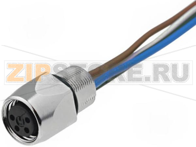 Разъем M8, 4 А, 0.5 м, 4 контакта Hirschmann ELKE 4408 V FM 8 05 