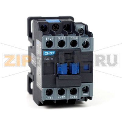 Контактор 9 A, 380 В/АС, 1НО+1НЗ, 50 Гц Chint NXC-09 
